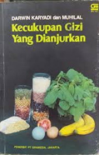 Image of Kecukupan Gizi Yang Dianjurkan