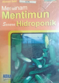 Image of Menanam mentimun Secara Hidroponik